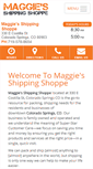 Mobile Screenshot of maggiesshipping.com